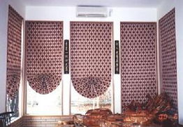 深圳市中泰窗饰——优雅罗马帘产品展示